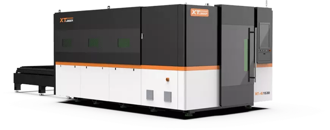 Fully Enclosed Fiber Laser Cutting Machine with Exchange Table (1)